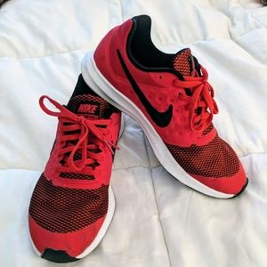 Red & Black Nike Shoes